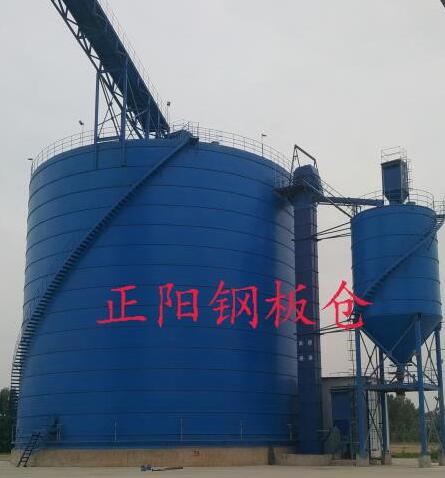 清新大型矿粉钢板库