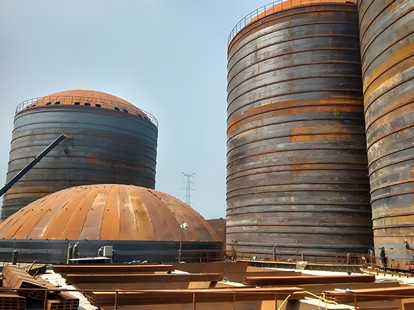 清新焦粉钢板仓